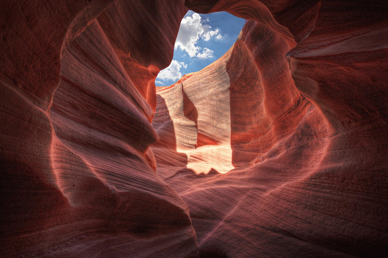 Œuvre d’art murale Giant Art « Antelope Canyon » 84 x 54