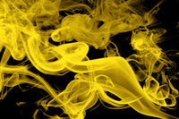 Œuvre d’art murale Giant Art « Yellow Smoke » 84 x 54