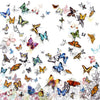 "Papillon" Giant Art 54x54 Wall Art