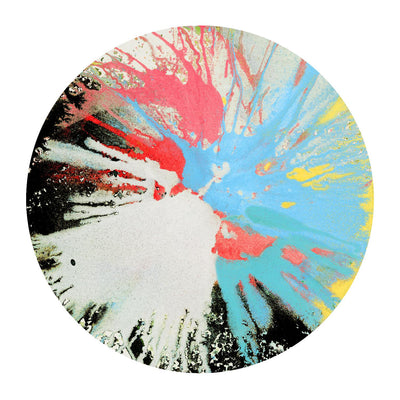 "Spin Art 10" Giant Art 72x72 Wall Art