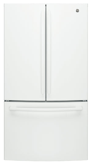 Réfrigérateur GE de 27 pi³ à portes françaises - GNE27JGMWW