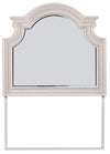 Miroir Grace - blanc antique