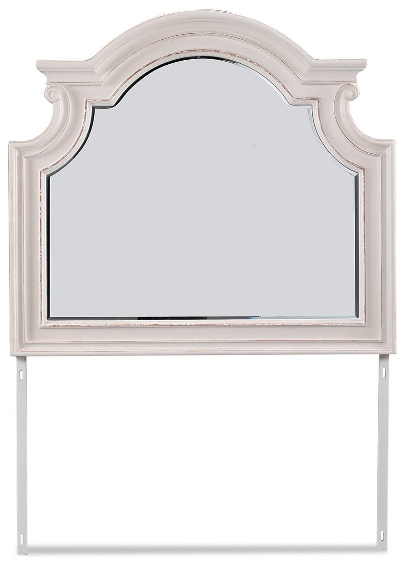Grace Mirror – Antique White - {Country} style Mirror in Antique White {Poplar}