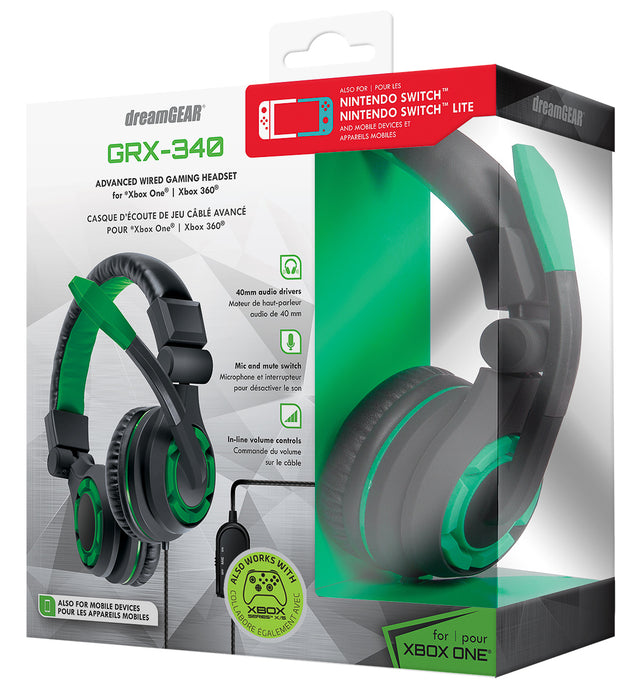 Casque d'écoute câblé pour le jeu DreamGEAR