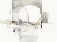 Œuvre d’art murale Giant Art « Improvisation I Gray » 72 x 54
