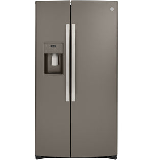 Réfrigérateur GE de 21,8 pi³ de profondeur comptoir à compartiments juxtaposés – GZS22IYNFS