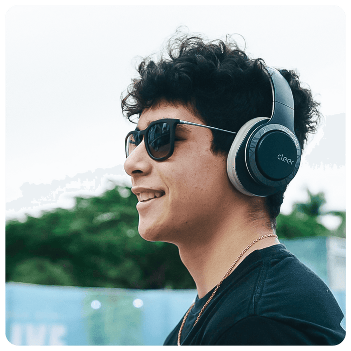 Casque d'écoute ENDURO 100 de Cleer Audio - bleu marine