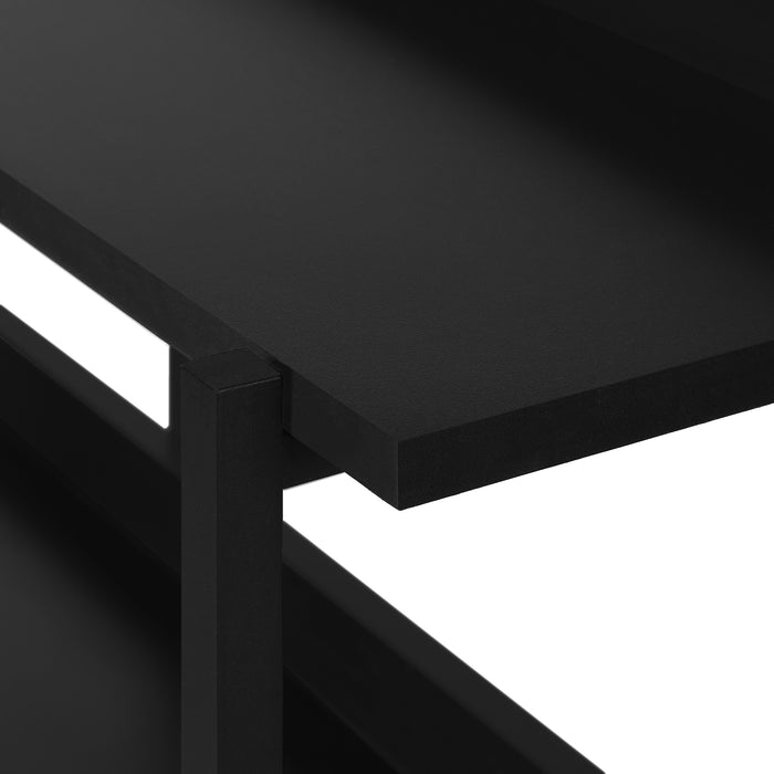 Console noir sur noir