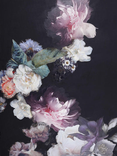 "Purple Blossom 1" Giant Art 72x54 Wall Art