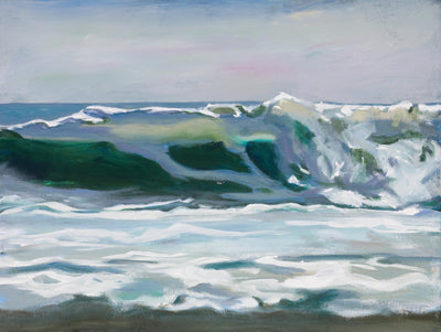 "Shore Break 2" Giant Art 72x54 Wall Art