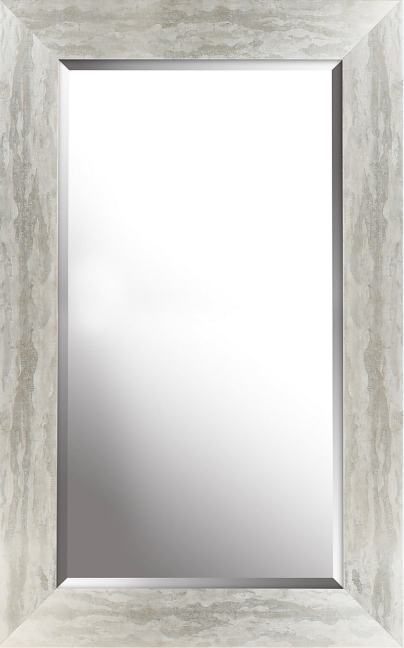 Antiqued Silver Finish Mirror - 26.5" x 42.5"