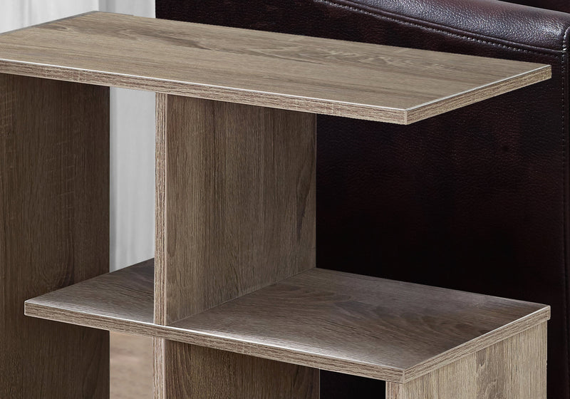 Table d'appoint taupe foncé