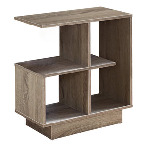 Table d'appoint taupe foncé