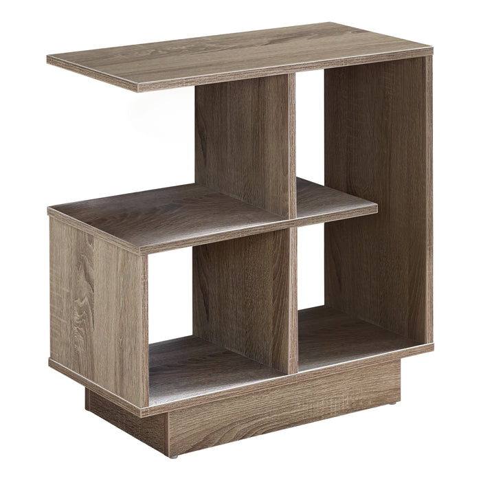 Table d'appoint taupe foncé