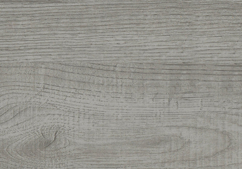 Console noire et d’apparence bois gris