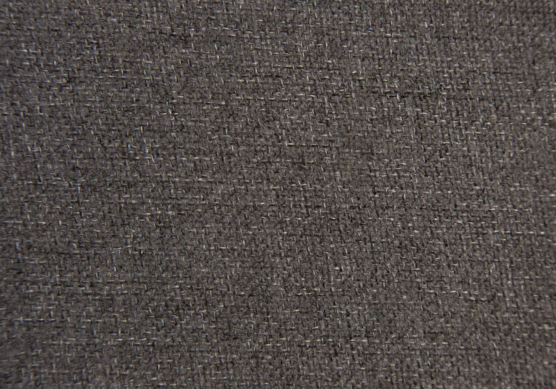 Tabouret bar pivotant blanc avec siège en tissu gris, 2 pièces 