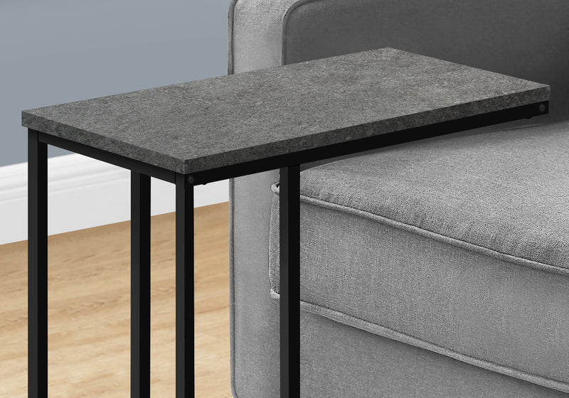 Table d’appoint d’apparence pierre grise