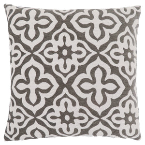 Coussin 1 pièce de conception à motif taupe foncé