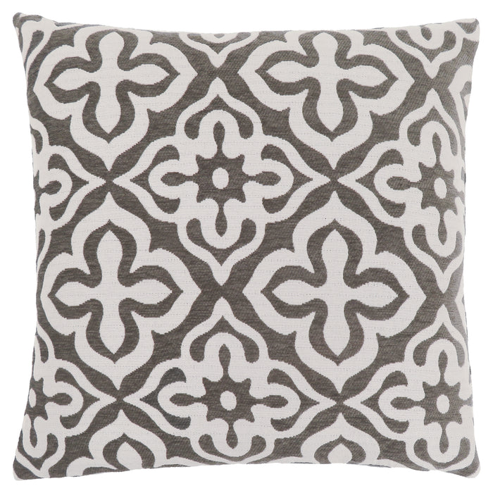 Coussin 1 pièce de conception à motif taupe foncé