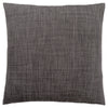 Coussin 1 pièce à motif lin gris foncé