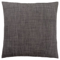 Coussin 1 pièce à motif lin gris foncé
