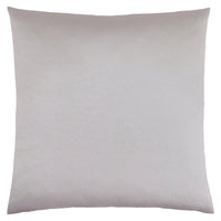 Coussin 1 pièce argenté satiné
