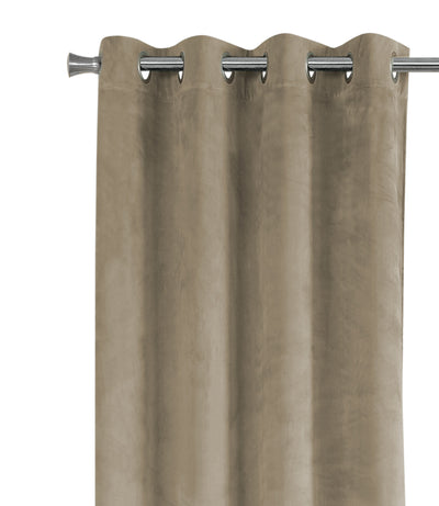 Beige Darkening 2-Piece Curtain Panel - 52" x 95"