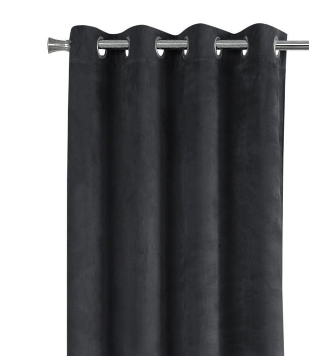 Rideau assombrissant 2 pièces gris - 52 po x 95 po
