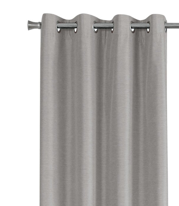 Rideau coupe-lumière 2 pièces argenté - 52 po x 95 po
