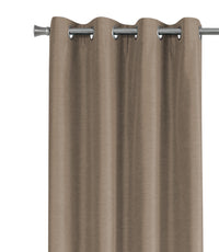 Rideau coupe-lumière 2 pièces brun - 52 po x 95 po