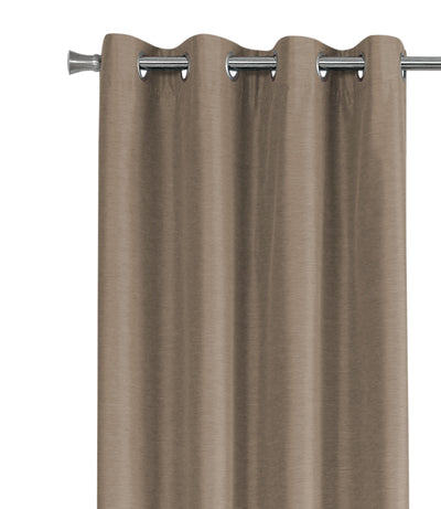 Brown Solid Blackout 2-Piece Curtain Panel - 52" x 95"