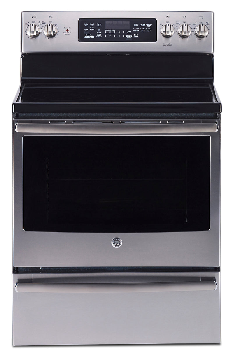 GE 5.0 Cu. Ft. Freestanding Electric Range - JCB890SNSS - Electric Range in Stainless Steel