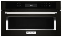  Four à micro-ondes encastré KitchenAid de 1,4 pi³ avec cuisson à 900 W - acier inoxydable noir avec …