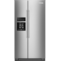 Réfrigérateur KitchenAid de 19,9 pi³ de profondeur comptoir à compartiments juxtaposés - KRSC700HPS