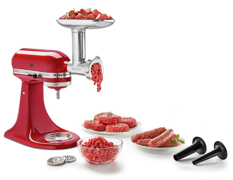 KitchenAid Metal Food Grinder Attachment - KSMMGA - Mixer Attachment in Other