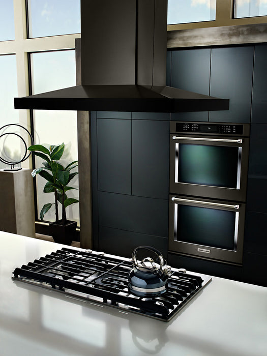 Hotte de cuisinière murale à pavillon pour îlot KitchenAid de 36 po - KVIB606DBS