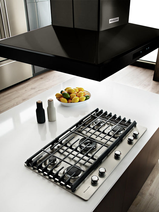 Hotte de cuisinière murale à pavillon pour îlot KitchenAid de 36 po - KVIB606DBS
