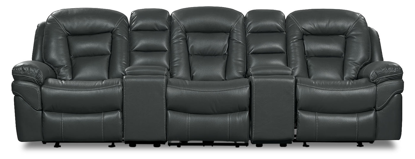 Sofa Sectionnel Inclinable Leo 5 Pièces
