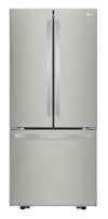 Réfrigérateur LG de 21,8 pi³ à portes françaises à congélateur inférieur - LRFNS2200S