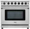 Cuisinière amovible à gaz 36 po Thor Kitchen de 6,0 pi³ – LRG3601U-SS