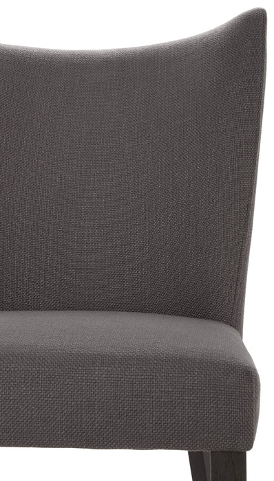 Chaise de salle à manger Mady, ensemble de 2 – grise