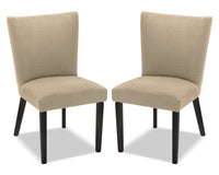 Chaise de salle à manger Mady, ensemble de 2 – beige