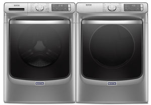 Laveuse frontale 5,8 pi3 Extra Power et sécheuse gaz intelligente 7,3 pi³ Maytag - ardoise