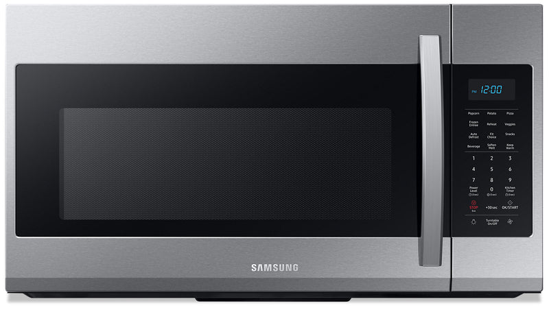 Samsung 1.9 Cu. Ft. Over-the-Range Microwave - ME19R7041FS/AC - Over-the-Range Microwave in Stainless Steel