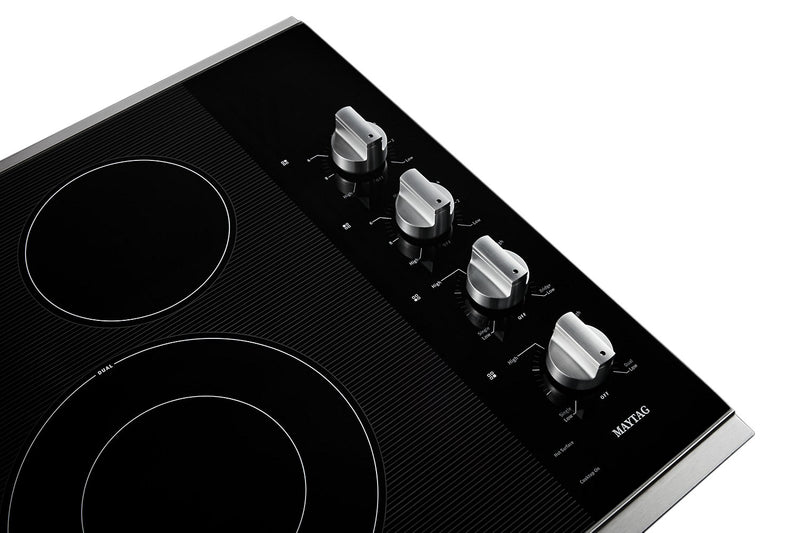 Surface de cuisson électrique Maytag de 30 po à 4 éléments - acier inoxydable - MEC8830HS