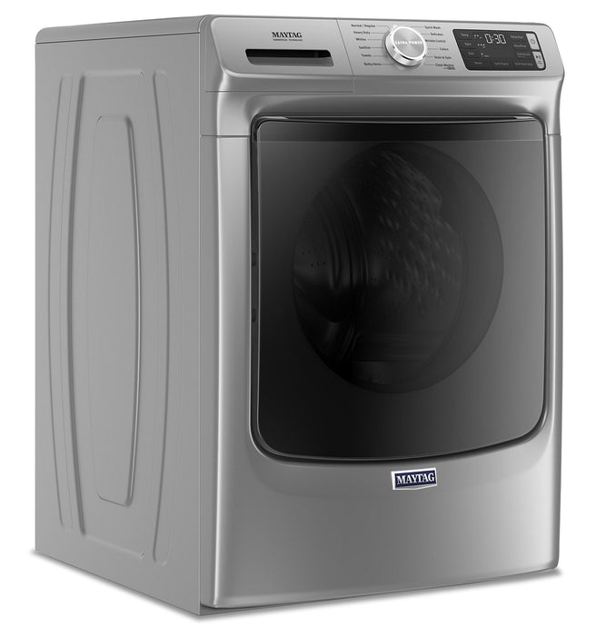 Laveuse frontale 5,5 pi3 avec Extra Power et sécheuse électrique vapeur 7,3 pi³ Maytag - ardoise