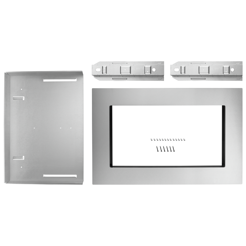 Whirlpool 27" Countertop Microwave Oven Trim Kit - MK2167AZ - Trim Kit in Fingerprint Resistant Stainless Steel