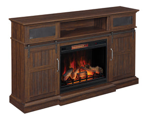 Munich 68" Electric Fireplace TV Stand |Meuble pour téléviseur Munich de 68 po avec foyer électrique|MUN68FIR