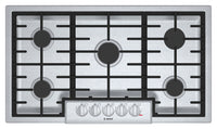 Surface de cuisson à gaz Bosch de série 800 de 36 po – NGM8656UC