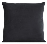 Coussin décoratif  en polyester texturé - Plush bleu marine